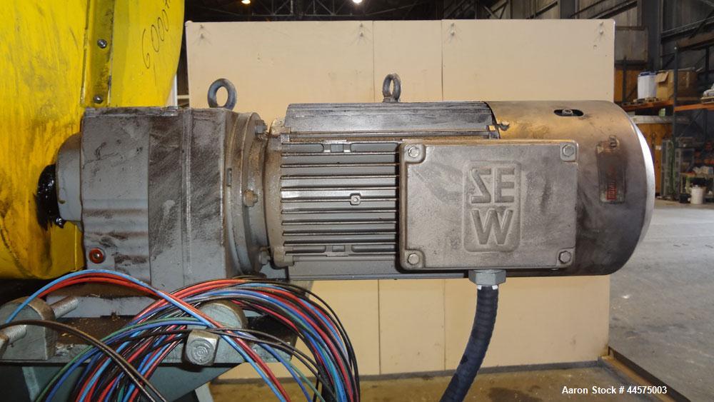 Used Patterson Industries Twin Shell Vacuum Dryer, 20 Cubic Feet, 304 Stainless Steel. Internal rated 2psig & Full Vacuum at 32 to 360 degrees F, jacket rated 15 psig at 32 to 360 degrees F. 18" Diam...