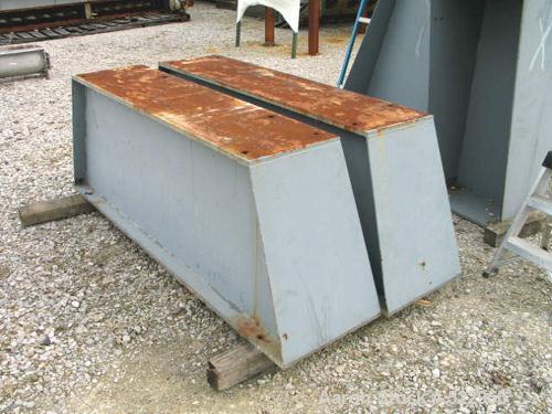 USED: Patterson Industries double cone vacuum dryer. Built in 1969.Stainless steel contact parts. Shell has a jacket rated for vacuum at300 deg F and 15 psig at 300 deg F. Top head thickness is 5/16"...