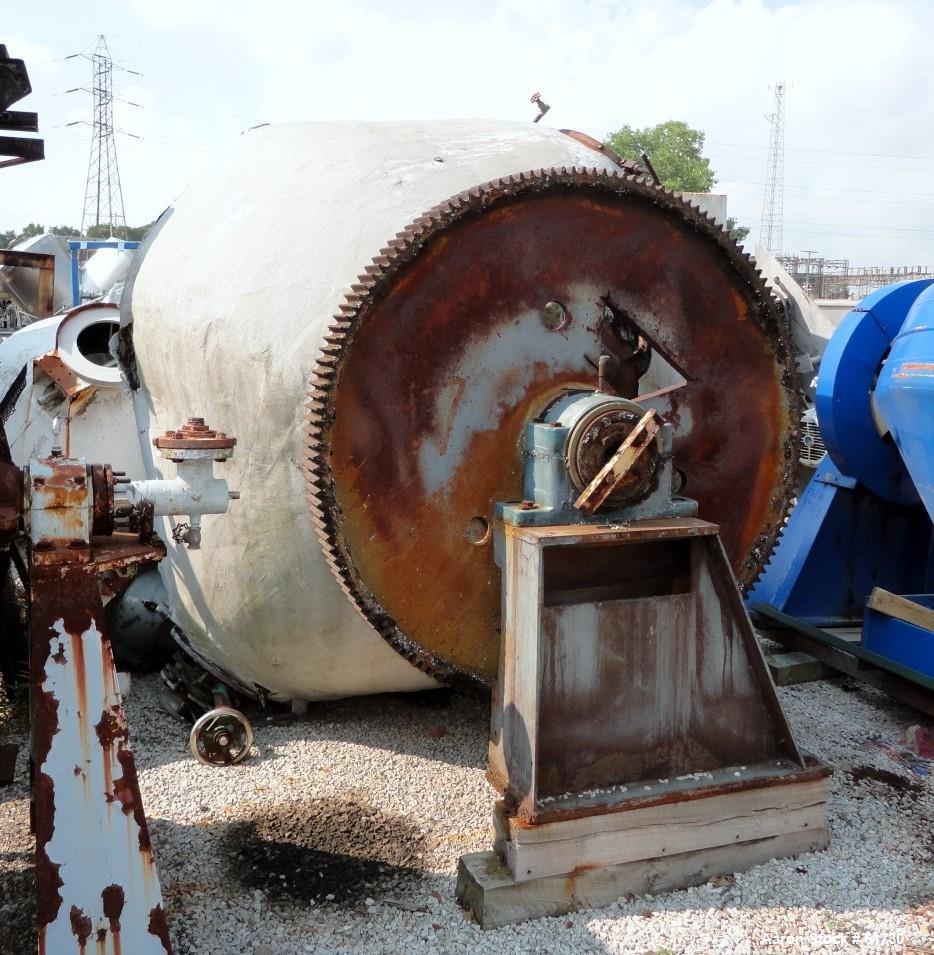 Used Stainless Steel Patterson Industries Double Cone Vacuum Dryer