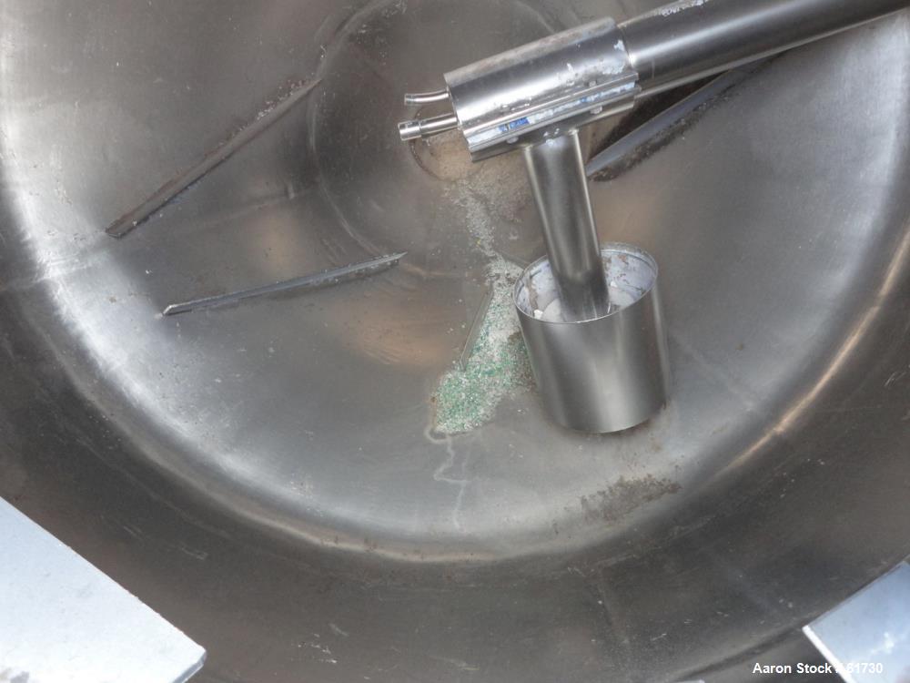 Used Stainless Steel Patterson Industries Double Cone Vacuum Dryer