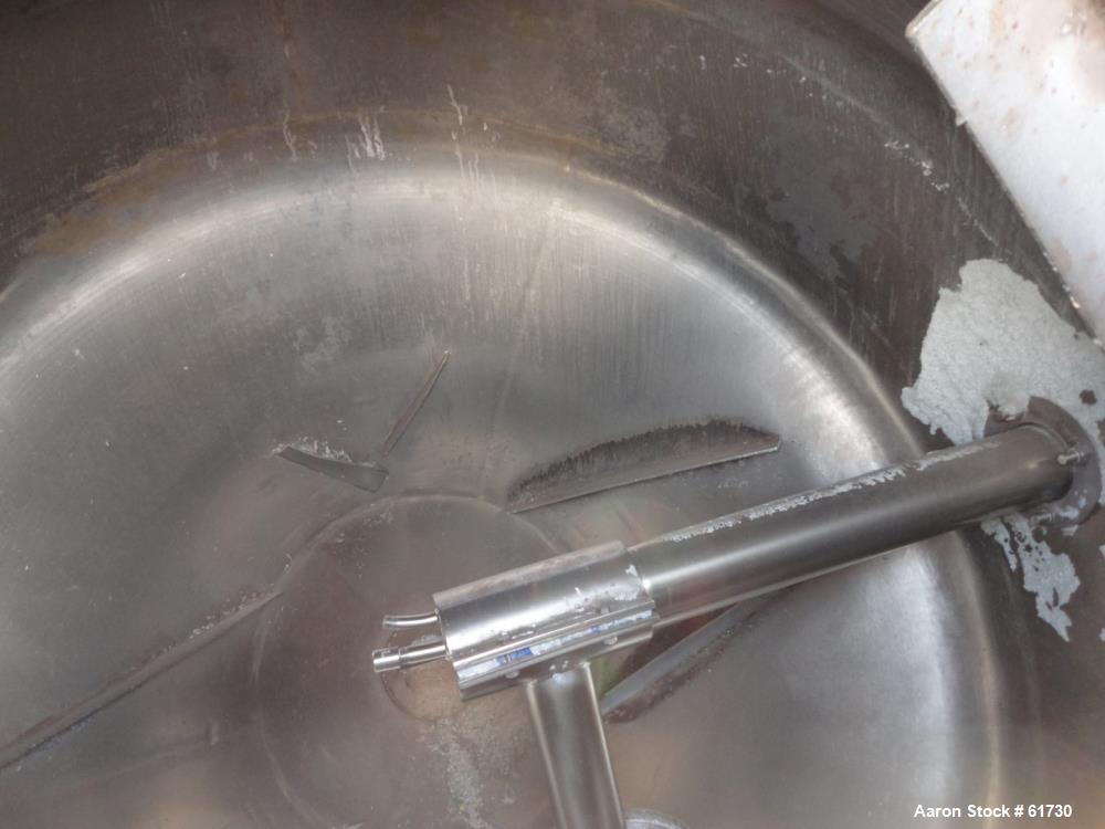 Used Stainless Steel Patterson Industries Double Cone Vacuum Dryer