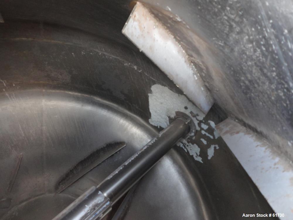 Used Stainless Steel Patterson Industries Double Cone Vacuum Dryer