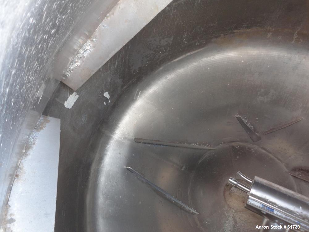Used Stainless Steel Patterson Industries Double Cone Vacuum Dryer
