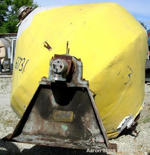 Used Stainless Steel Patterson Industries Double Cone Vacuum Dryer