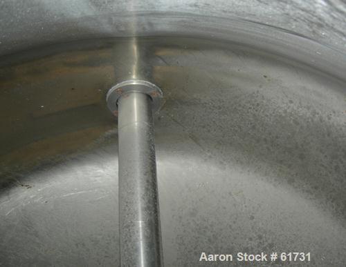 Used Stainless Steel Patterson Industries Double Cone Vacuum Dryer