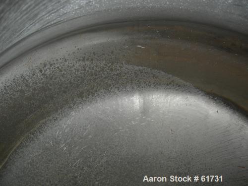 Used Stainless Steel Patterson Industries Double Cone Vacuum Dryer