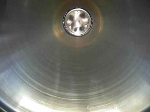 Used Patterson Pump Company Double Cone Vacuum Dryer, approximately 13.72 cubic feet working capacity, 316 stainless steel. 42" diameter x 12" straight side x 20" cones. Internal rated 25 psi at 275 ...
