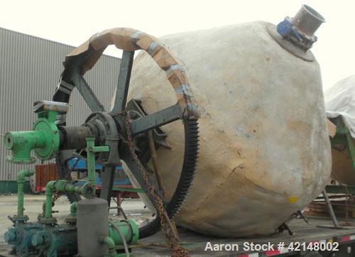 Used Stainless Steel Paul O Abbe Rota-Cone Vacuum Dryer, Model 108 RCVD