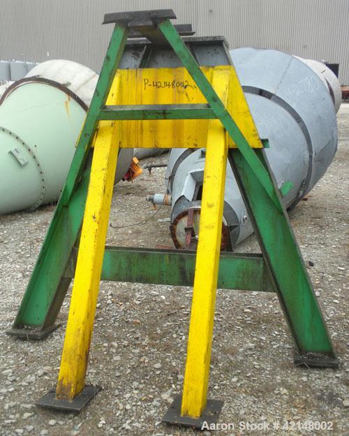 Used Stainless Steel Paul O Abbe Rota-Cone Vacuum Dryer, Model 108 RCVD