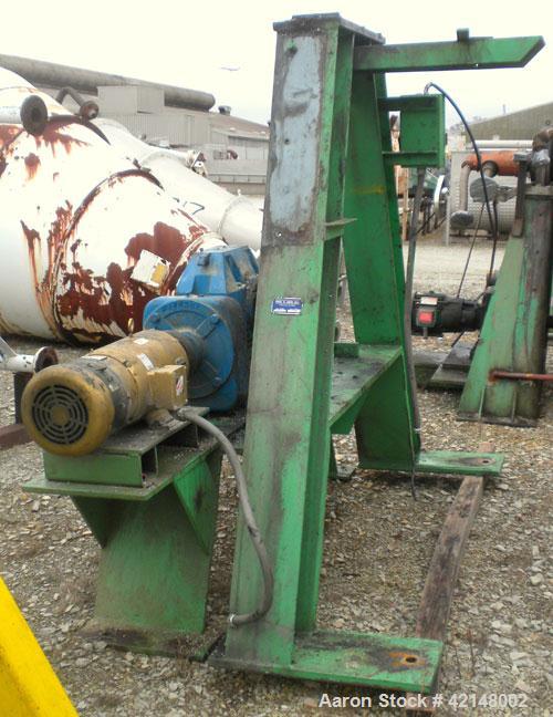Used Stainless Steel Paul O Abbe Rota-Cone Vacuum Dryer, Model 108 RCVD