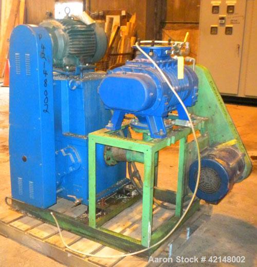 Used Stainless Steel Paul O Abbe Rota-Cone Vacuum Dryer, Model 108 RCVD