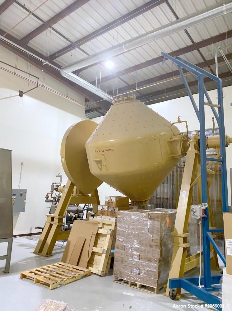 Used Paul O Abbe Rota-Cone Vacuum Dryer