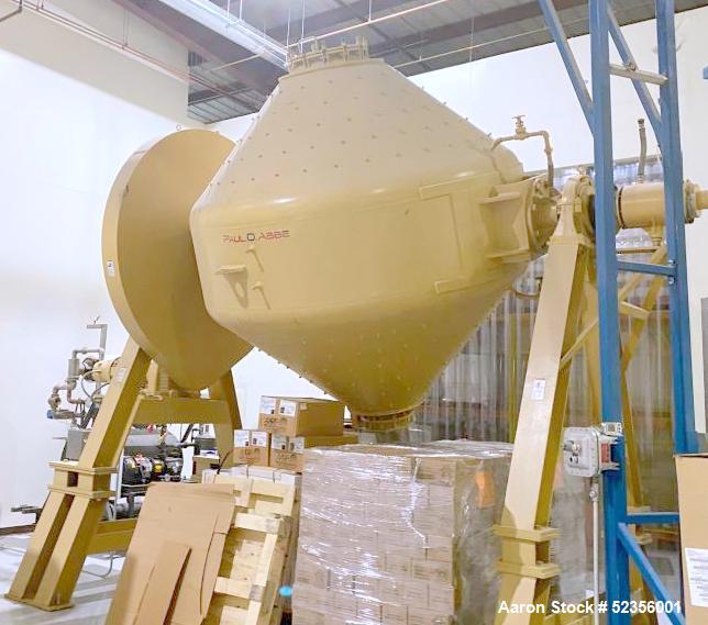 Used Paul O Abbe Rota-Cone Vacuum Dryer