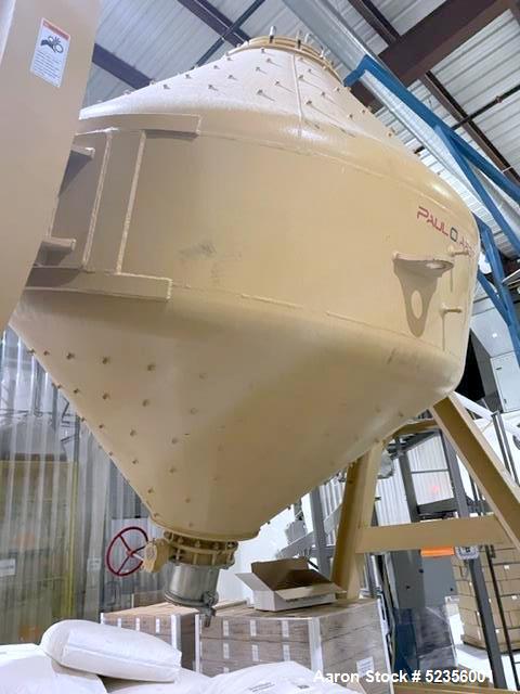 Used Paul O Abbe Rota-Cone Vacuum Dryer