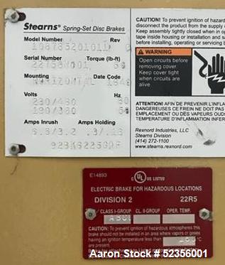 Used Paul O Abbe Rota-Cone Vacuum Dryer