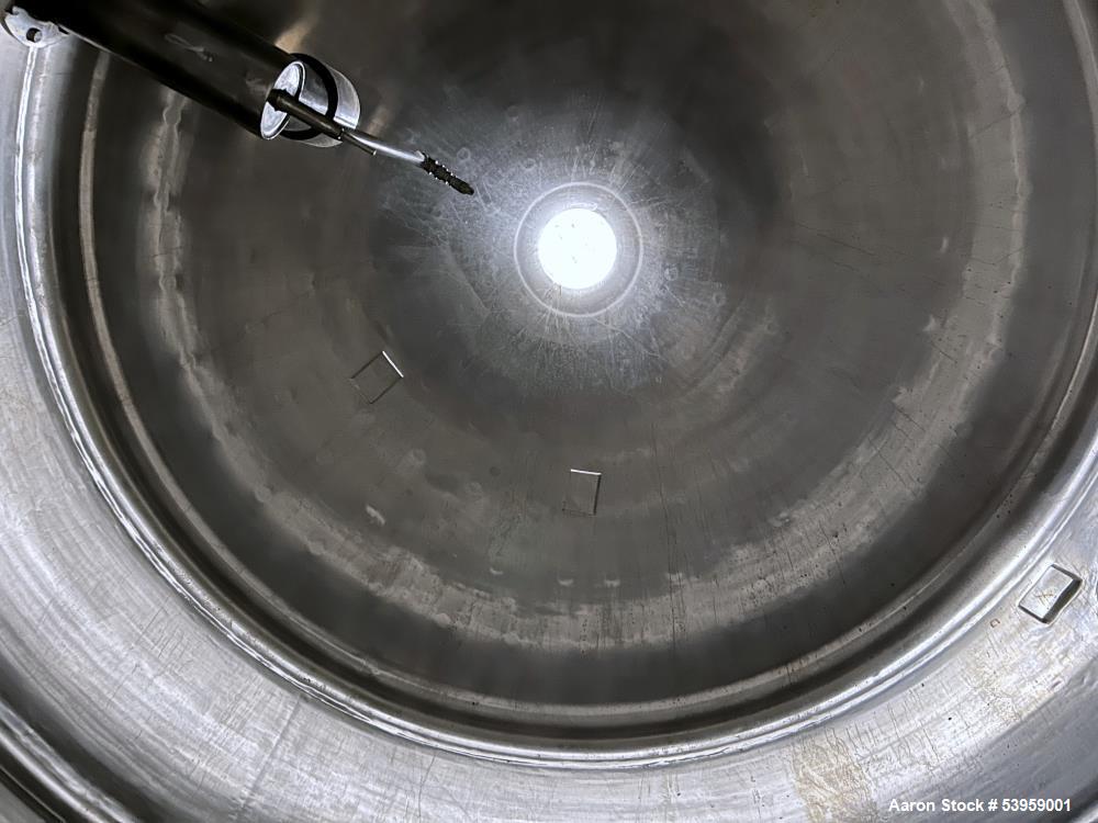 Used Paul O Abbe Rota-Cone Vacuum Dryer, 240 Cu Ft Capacity – Model 108 RCVD, Stainless Steel, Fully Refurbished