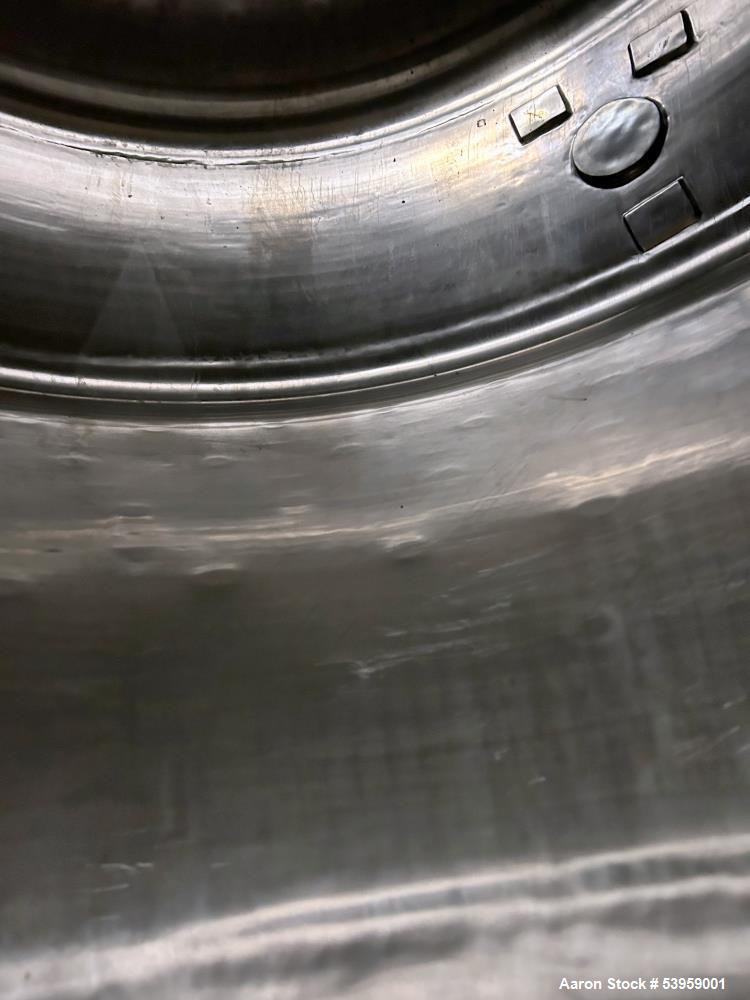 Used Paul O Abbe Rota-Cone Vacuum Dryer, 240 Cu Ft Capacity – Model 108 RCVD, Stainless Steel, Fully Refurbished