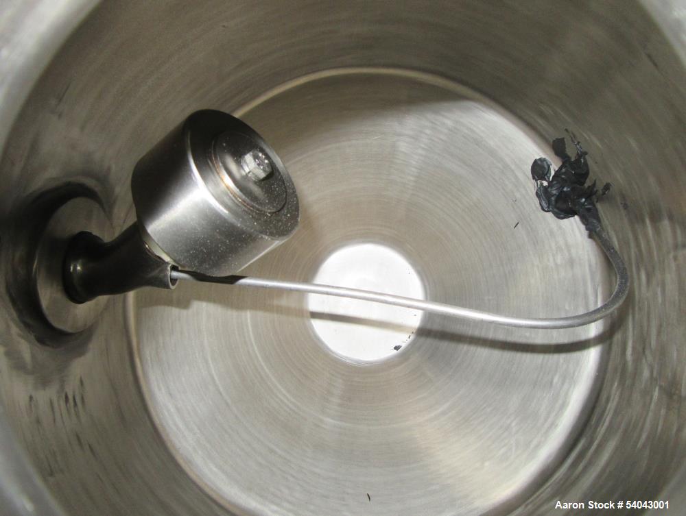 Used Paul O. Abbe 12" Rota-Cone Vacuum Dryer – 0.5 CuFt, T316 Stainless, Skid-Mounted with Sterlco Heater
