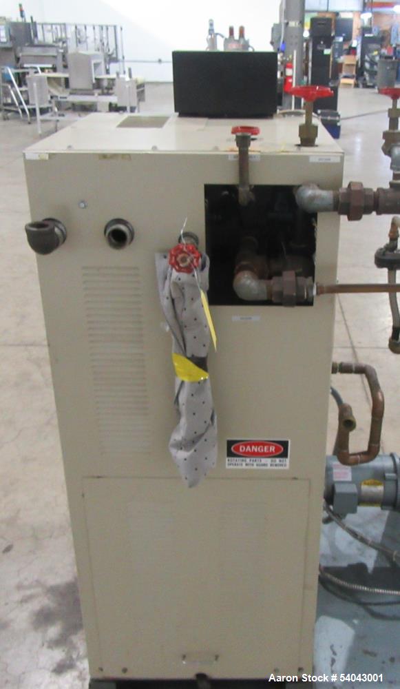 Used Paul O. Abbe 12" Rota-Cone Vacuum Dryer – 0.5 CuFt, T316 Stainless, Skid-Mounted with Sterlco Heater