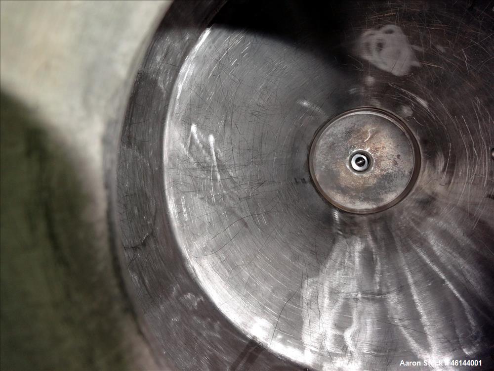 Used Paul O. Abbe Rota-Cone Vacuum Dryer, Model 18RCVD, 316L Stainless Steel. 1.28 Cubic feet working capacity (1.97 total). #4 Polished internal 18" diameter with vacuum line assembly. 304 Stainless...