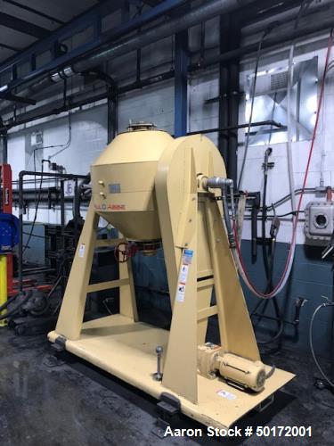 Used Paul O. Abbe Model RCD-36 Rota-Cone Vacuum Dryer