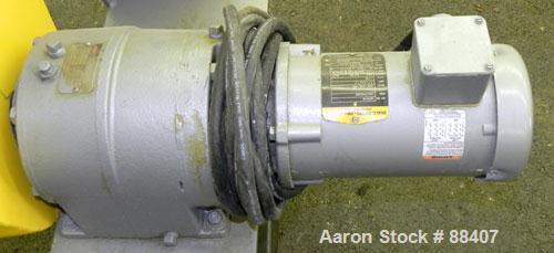 Used Paul O Abbe Rota-Cone Vacuum Dryer, Model 36RCD. 8.1 Cubic feet working capacity, 13.5 total, 316 stainless steel. Internal rated FV to 14.7 psi at 450 degrees F, jacket rated 14.7 psi at 450 de...