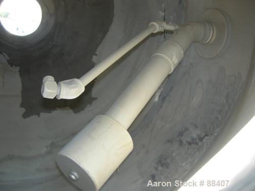 Used Paul O Abbe Rota-Cone Vacuum Dryer, Model 36RCD. 8.1 Cubic feet working capacity, 13.5 total, 316 stainless steel. Internal rated FV to 14.7 psi at 450 degrees F, jacket rated 14.7 psi at 450 de...