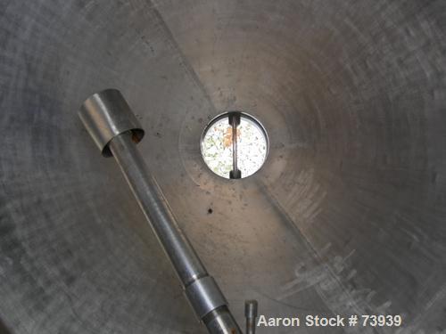 Used Paul O Abbe Rota Cone Vacuum Dryer, Model 48RCDV