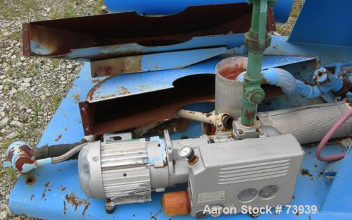 Used Paul O Abbe Rota Cone Vacuum Dryer, Model 48RCDV