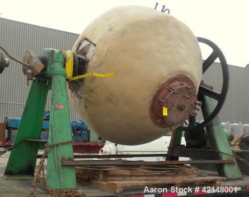 Used Stainless Steel Paul O Abbe Rota-Cone Vacuum Dryer, Model 84RCVD
