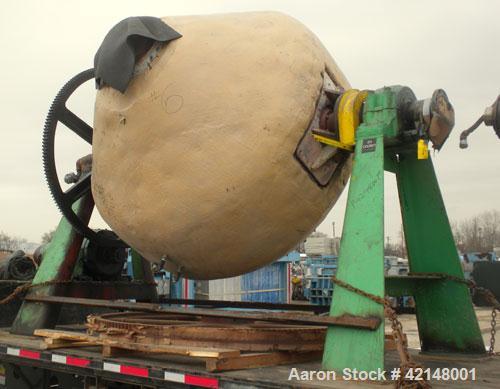 Used Stainless Steel Paul O Abbe Rota-Cone Vacuum Dryer, Model 84RCVD