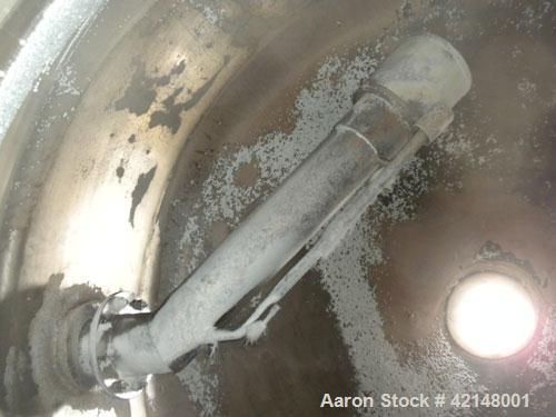 Used Stainless Steel Paul O Abbe Rota-Cone Vacuum Dryer, Model 84RCVD