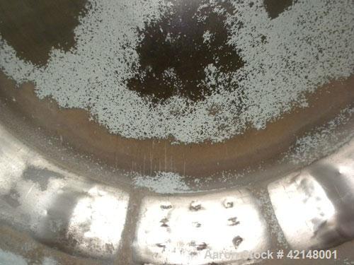 Used Stainless Steel Paul O Abbe Rota-Cone Vacuum Dryer, Model 84RCVD