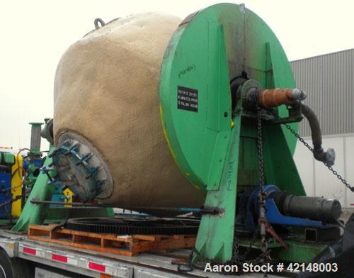 Used Stainless Steel Paul O Abbe Rota-Cone Vacuum Dryer, Model 84RCVD