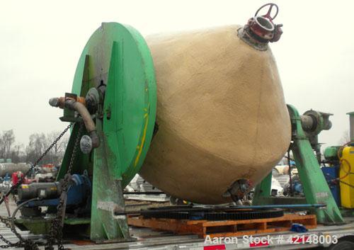 Used Stainless Steel Paul O Abbe Rota-Cone Vacuum Dryer, Model 84RCVD