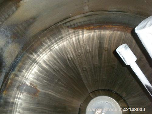 Used Stainless Steel Paul O Abbe Rota-Cone Vacuum Dryer, Model 84RCVD
