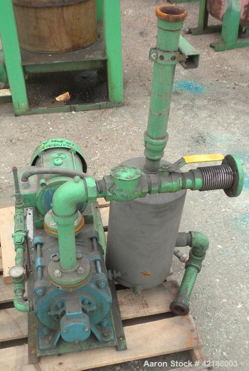 Used Stainless Steel Paul O Abbe Rota-Cone Vacuum Dryer, Model 84RCVD