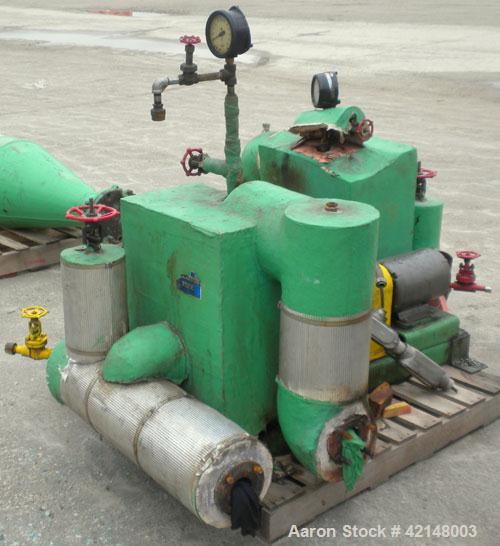 Used Stainless Steel Paul O Abbe Rota-Cone Vacuum Dryer, Model 84RCVD