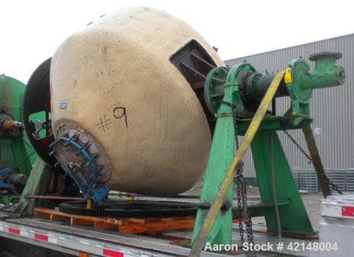 Used Stainless Steel Paul O Abbe Rota-Cone Vacuum Dryer, Model 84RCVD