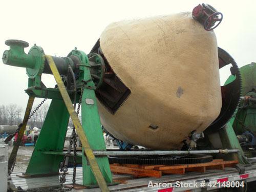 Used Stainless Steel Paul O Abbe Rota-Cone Vacuum Dryer, Model 84RCVD
