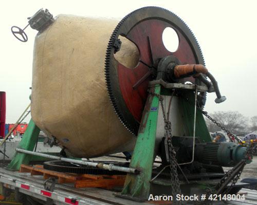 Used Stainless Steel Paul O Abbe Rota-Cone Vacuum Dryer, Model 84RCVD