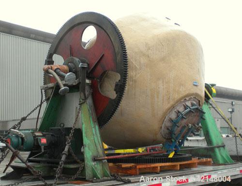 Used Stainless Steel Paul O Abbe Rota-Cone Vacuum Dryer, Model 84RCVD