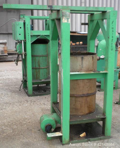 Used Stainless Steel Paul O Abbe Rota-Cone Vacuum Dryer, Model 84RCVD