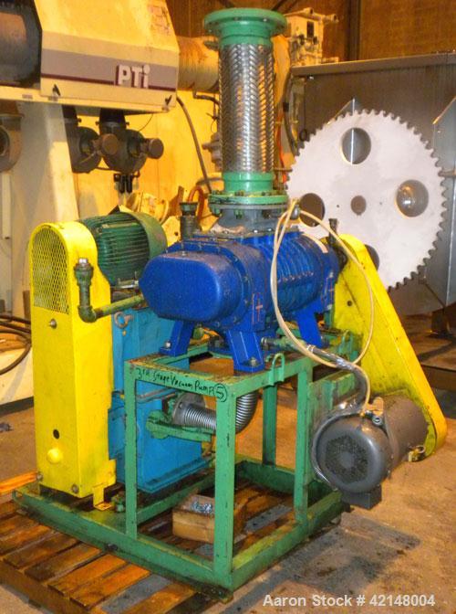Used Stainless Steel Paul O Abbe Rota-Cone Vacuum Dryer, Model 84RCVD