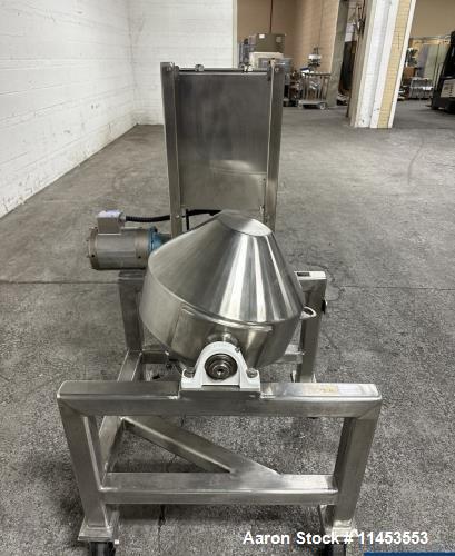 Used-1.1 Cu Ft Paul Abbe Rota-Cone Double Cone Blender