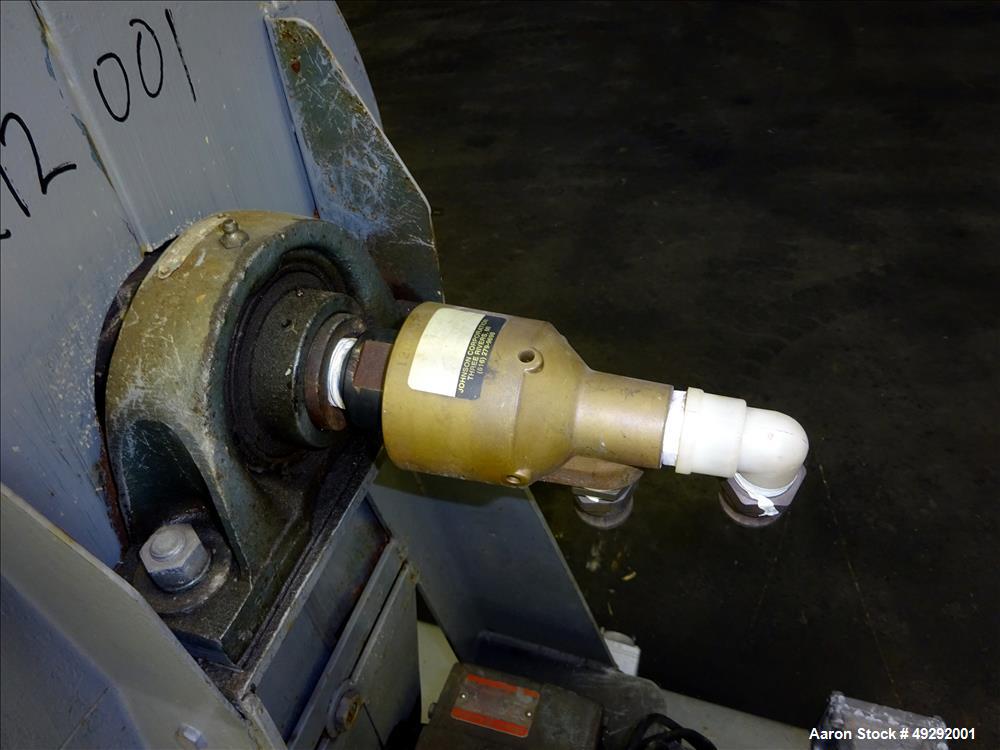 Used Paul O Abbe Rota-Cone Vacuum Dryer, Model RCD 18, Cubic Feet, 304 Stainles