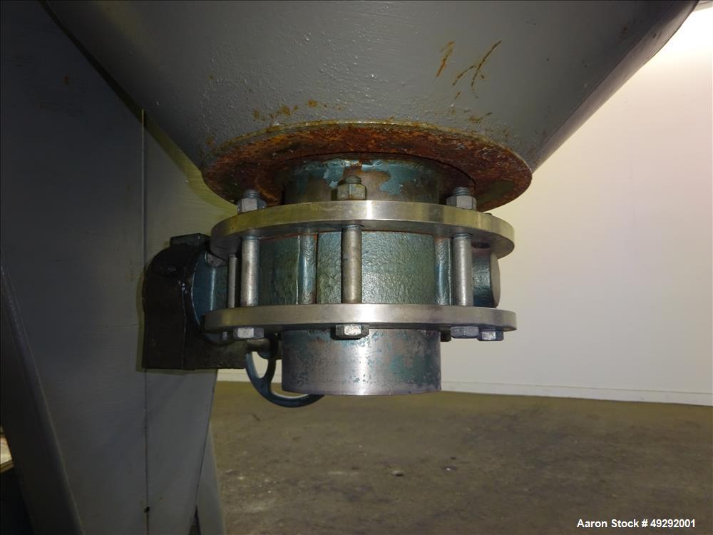 Used Paul O Abbe Rota-Cone Vacuum Dryer, Model RCD 18, Cubic Feet, 304 Stainles