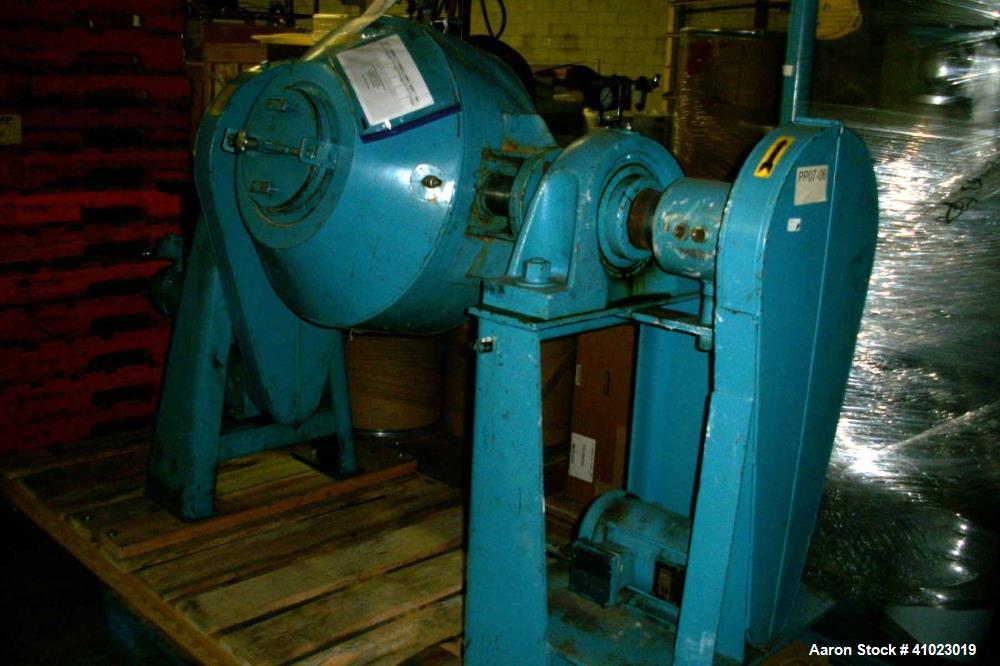 Used- Paul O. Abbe RCD-24 Double Cone Vacuum Dryer