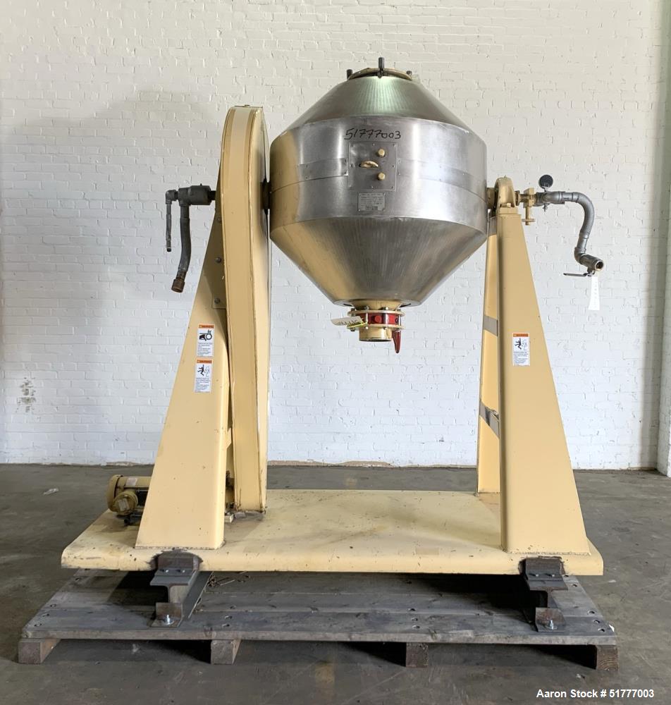 Paul O. Abbe Model RCD Rota-Cone Vacuum Dryer