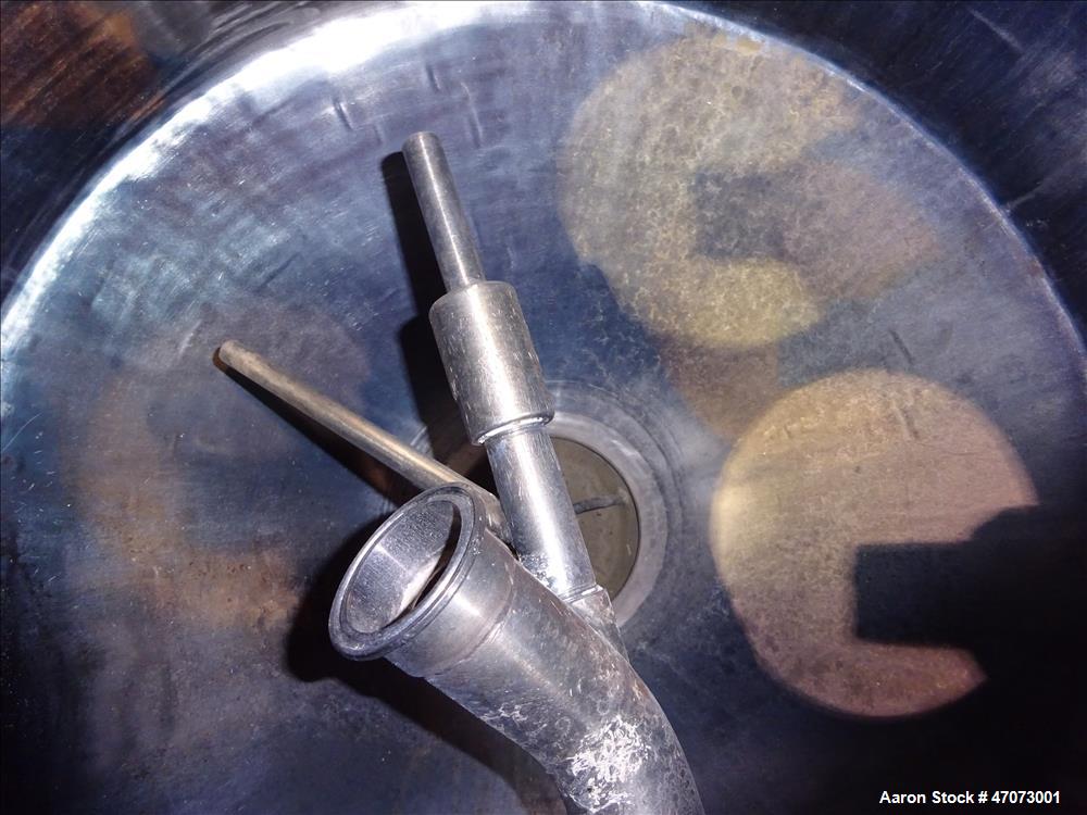 Used Paul O. Abbe Rota-Cone Vacuum Dryer, Model RCD, 304 Stainless Steel.